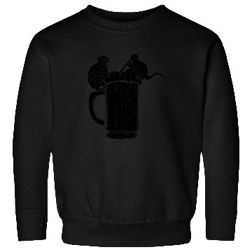 Discover Orangutan Monkeys with Beer - Funny Monkey Sweatshirts