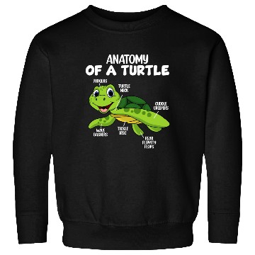 Discover Anatomy Of A Turtle Sweatshirts