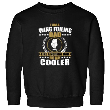 Discover Wing Foiling Dad Surfer For Men Sweatshirts