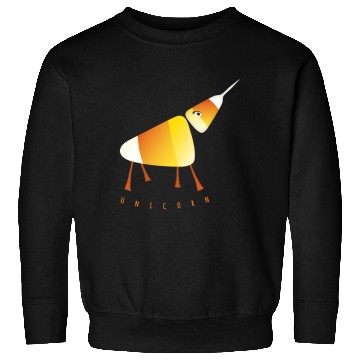 Discover UNICORN Funny Candy Corn Halloween Sweatshirts