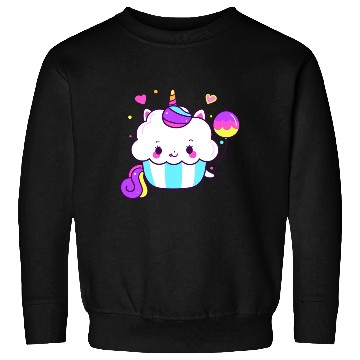 Discover Unicorn Cake Sweatshirts