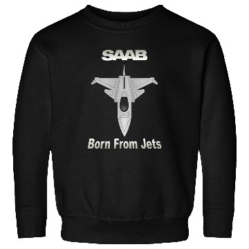 Discover Saab Born from Jets Sweatshirts