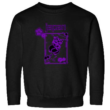 Discover Japan Neon lucky Cat Sweatshirts