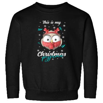 Discover Winter Christmas Pyjama Owl Sweatshirts