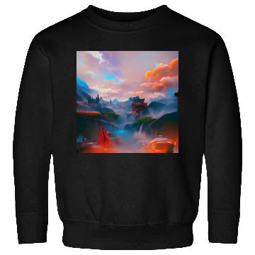 Discover A Timeless World in a Distant Solar System Bright Sweatshirts