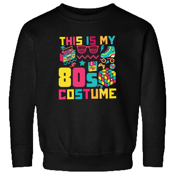 Discover This Is My 80s Costume 90s Party Funny 90s Sweatshirts