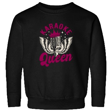 Discover Queen Karaoke Bar, Party, Company Party, Women Sweatshirts