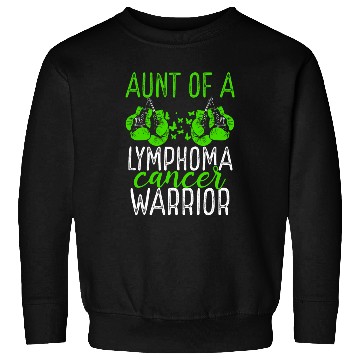Discover Aunt Lymphoma Cancer Awareness Niece Nephew Sweatshirts