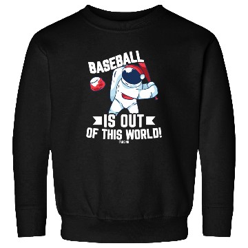Discover Baseball bat space comet planet Sweatshirts