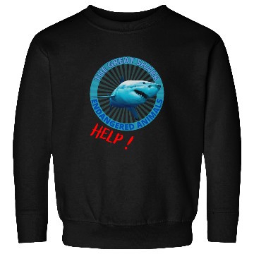 Discover Protect Marine Animal The Great Shark Sweatshirts