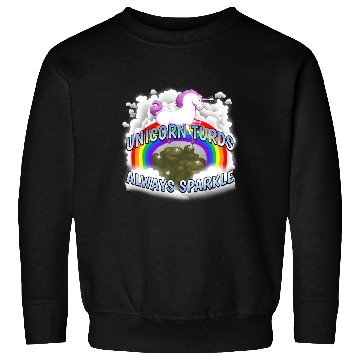 Discover Unicorn Turds Always Sparkle Sweatshirts