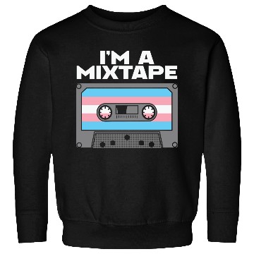 Discover LBGT Flag Gay Pride Human I'm a Mixtape Sweatshirts