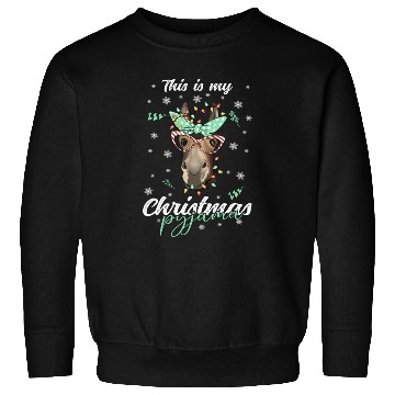 Discover Winter Christmas Pyjama Donkey Sweatshirts