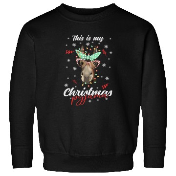 Discover Winter Christmas Pyjama Donkey Sweatshirts