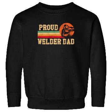 Discover Welder Welding Dad Father Vintage Sweatshirts