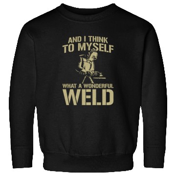 Discover Welder Welding Pun Vintage And I Sweatshirts