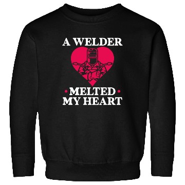 Discover Welder Welding Girlfriend Sweatshirts