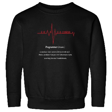 Discover Programmer Heartbeat Sweatshirts