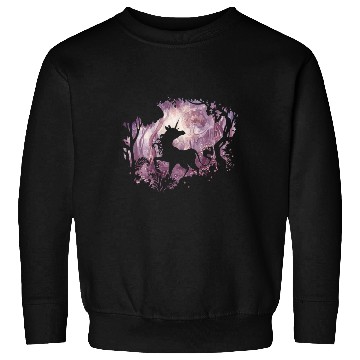 Discover unicorn in magical forest Sweatshirts