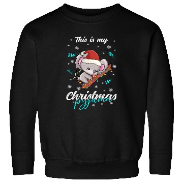 Discover Winter Christmas Pyjama Koala Sweatshirts