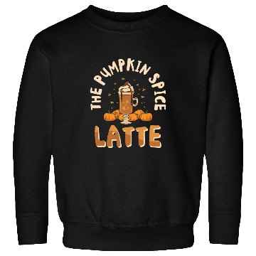 Discover Pumpkin Spice Latte Halloween Coffee Lover Tarot Sweatshirts