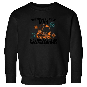 Discover Space Astronomy Women Girls Moon Sweatshirts