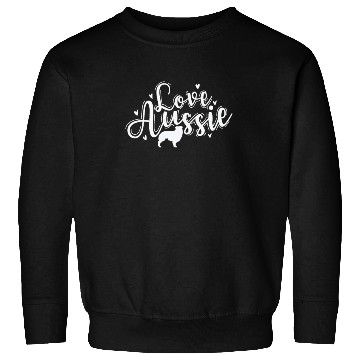 Discover Love Aussie Australian Shepherd Dog Sweatshirts