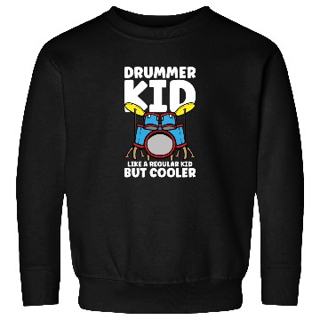 Discover Drummer Drums Music Drum Set Drumming Sweatshirts