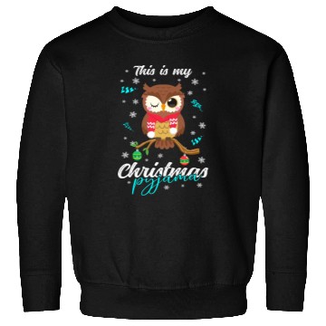 Discover Winter Christmas Pyjama Owl Sweatshirts