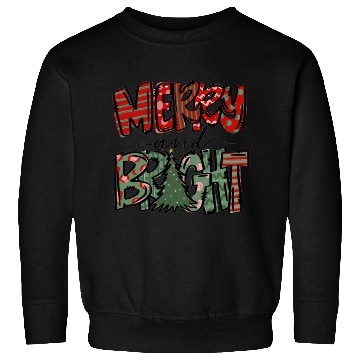 Discover Merry and Bright Sweatshirts