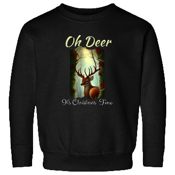 Discover Oh Deer It's Christmas Time Sweatshirts
