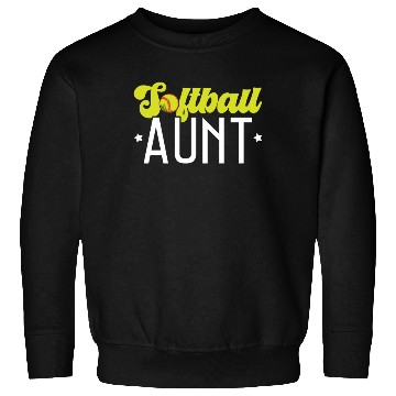 Discover Softball Aunt Softball Player Pitcher Catcher Sweatshirts