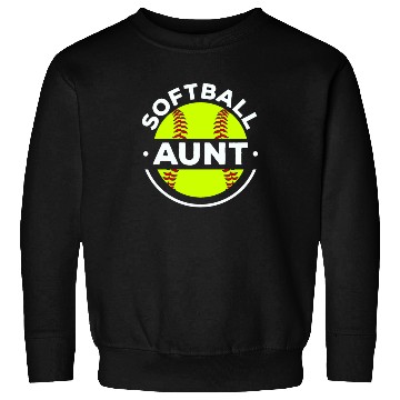Discover Softball Aunt Softball Player Pitcher Catcher Sweatshirts