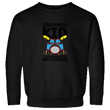 Discover Drummer Drums Music Drum Set Drumming Sweatshirts