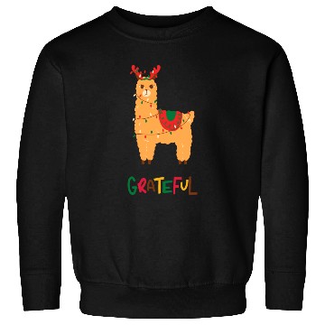 Discover Fa La La La LLama - Grateful ! Sweatshirts
