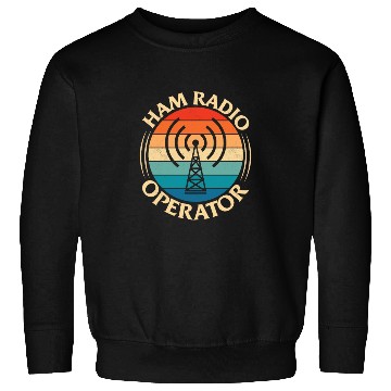 Discover Ham Radio Operator Amateur Morse Sweatshirts