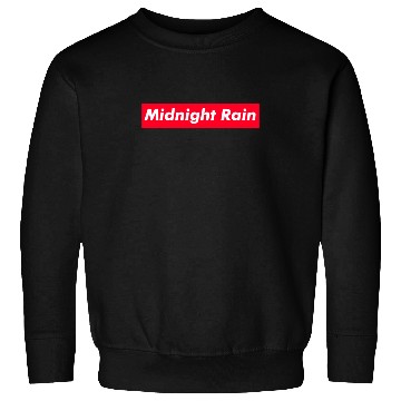 Discover Midnight Rain red boxx Text Gift Music Fan Lover Sweatshirts