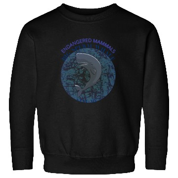Discover Mammals Endangered Big Sperm Whale Sweatshirts