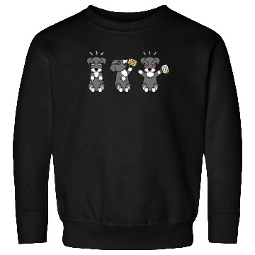 Discover Schnauzer Beer Lover Sweatshirts