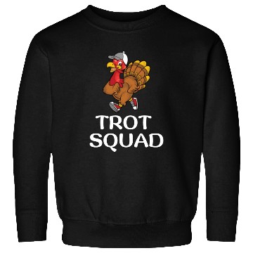 Discover Thanksgiving Running Turkey Trot Squad Sweatshirts