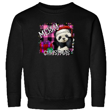 Discover merry Christmas panda Sweatshirts