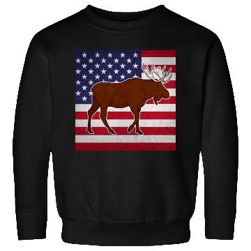Discover Moose Elk Sweatshirts