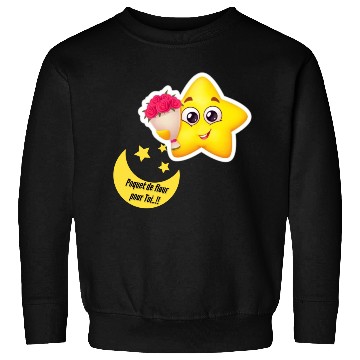 Discover Design d'étoile et lune Sweatshirts