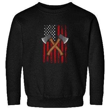 Discover Axe Throwing american flag Hatchet Axe Throwing Sweatshirts