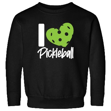 Discover Pickleball Heart I Love Pickleball Sweatshirts
