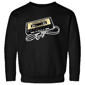 Discover Drum and Bass Music Lover Gift Old Cassette Tape B Sweatshirts