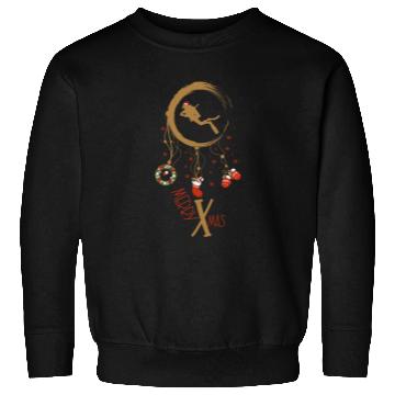 Discover Winter dreamcatcher Christmas Diver Sweatshirts