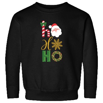 Discover Ho Ho Ho Christmas icons Sweatshirts
