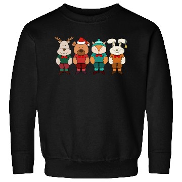 Discover Adorable animals ready for winter Sweatshirts