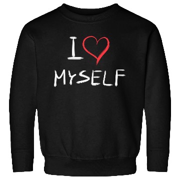 Discover i love me heart text Sweatshirts